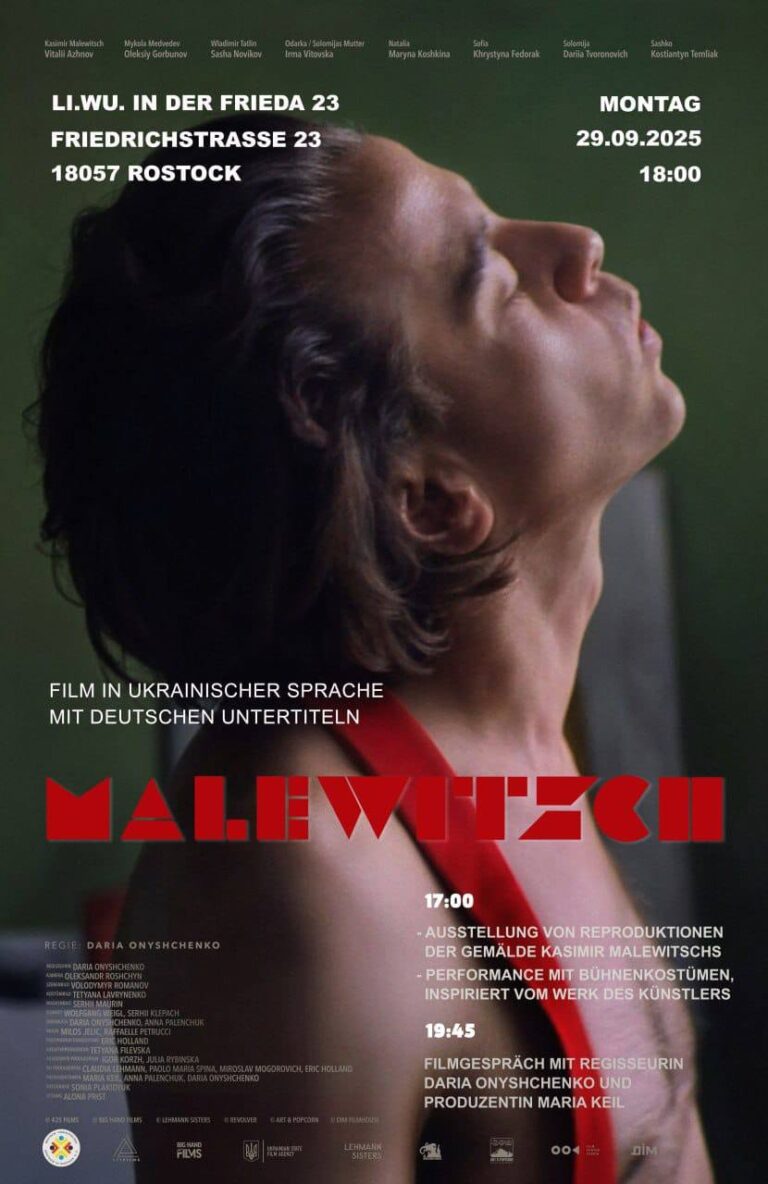 Film „Malevich“ in Rostock: Kunst, Krieg und ukrainische Identität