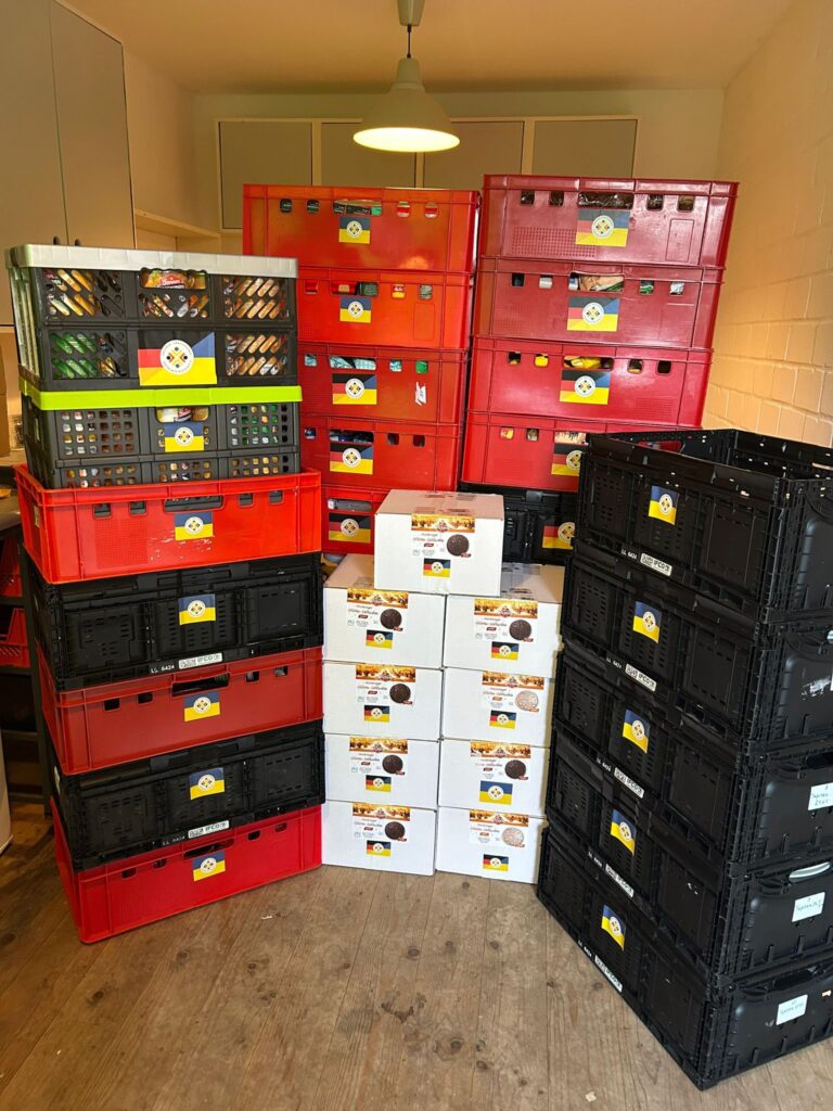 Erste Lieferung der Winterhilfe für die Ukraine erfolgreich übergeben