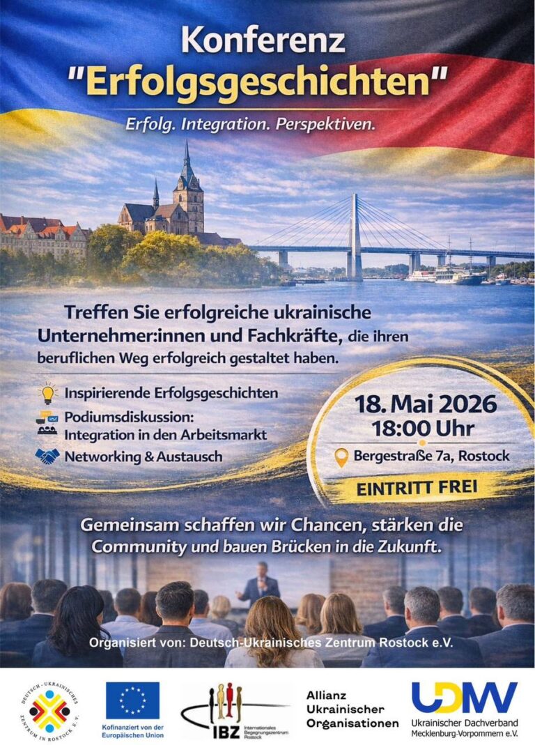 Konferenz „Erfolgsgeschichten“: Ukrainische Fachkräfte und berufliche Integration in Deutschland